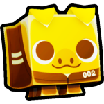Golden Player Piggy