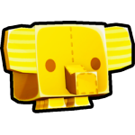 Golden Plushie Elephant