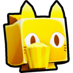 Golden Popcorn Cat