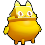 Golden Pot of Gold Cat