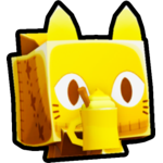 Golden Pumpkin Spice Cat