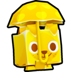 Golden Raining Love Dog