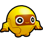 Golden Robot Ball