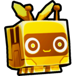 Golden Robot Bee