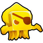 Golden Rogue Squid