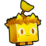 Golden Rose Garden Cat