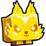 Golden Runic Wolf