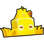 Golden Sandcastle Kraken