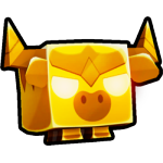 Golden Shadow Bull