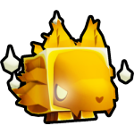 Golden Shadow Wolf