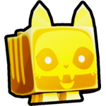 Golden Skeleton Cat