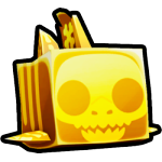 Golden Skeleton Shark