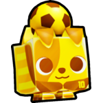 Golden Soccer Terrier