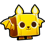 Golden Steampunk Bat