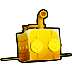 Golden Steampunk Fish
