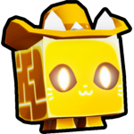 Golden Tech Cowboy Cat