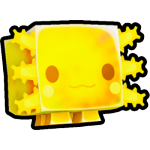 Golden Tiedye Axolotl