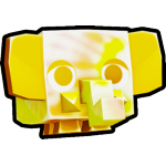 Golden Tiedye Elephant