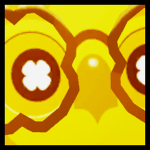 Golden Titanic Clover Owl