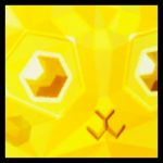 Golden Titanic Diamond Bunny