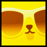 Golden Titanic Party Panda