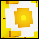 Golden Titanic Pixel Angelus