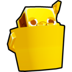 Golden Turtle in a Bucket