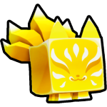 Golden UV Kitsune