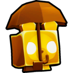 Golden Umbrella Bear