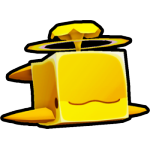 Golden Vibrant Whale