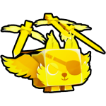 Golden Warrior Wolf