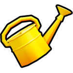Golden Watering Can