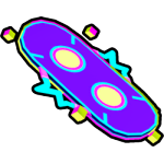 Holographic Hoverboard