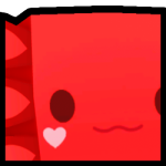 Huge Valentines Axolotl