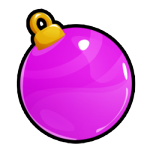 Pink Christmas Ornament