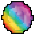 Pixel Rainbow Gem