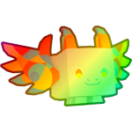 Rainbow Abstract Dragon