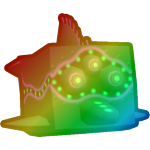 Rainbow Abyssal Dolphin