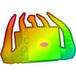Rainbow Alien Octopus