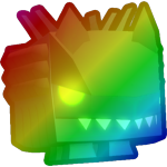 Rainbow Alien Parasite
