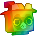 Rainbow Anime Lemur