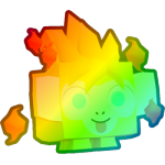 Rainbow Anime Monkey