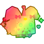 Rainbow Anime Unicorn