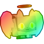 Rainbow Archangel Cat