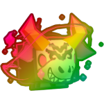 Rainbow Aura Bull