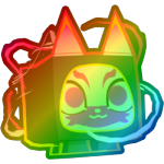 Rainbow Aura Fox