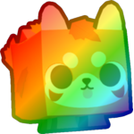 Rainbow Autumn Red Panda