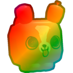 Rainbow Balloon Corgi