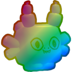 Rainbow Balloon Dragon