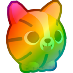 Rainbow Basketball Corgi
